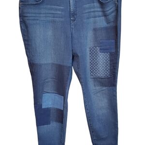 Martha Stewart Patchwork jeans